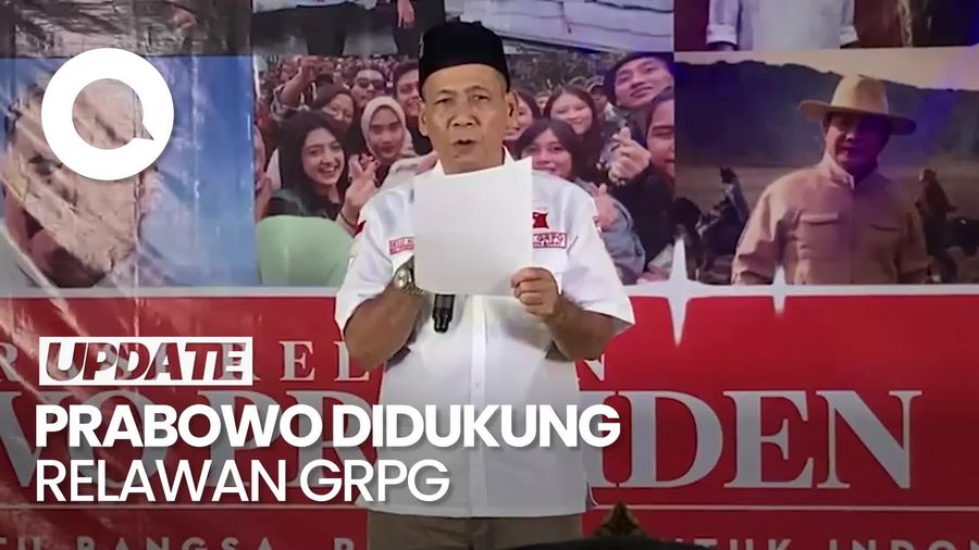 Relawan GRPG Dukung Prabowo di Pilpres, Siap Bangun Politik Damai-Beradab