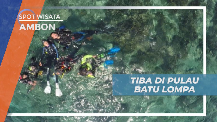 Berpetualang Menjelajahi Indahnya Pulau Batu Lompa, Ambon