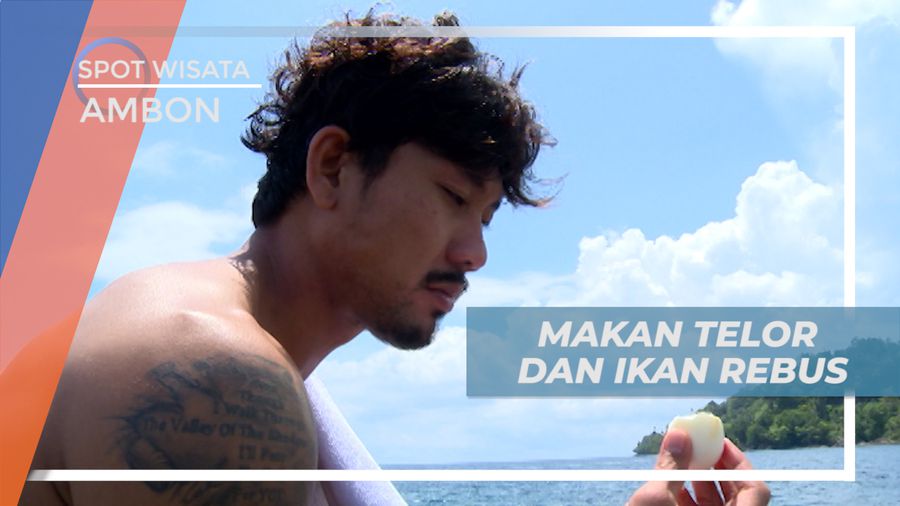 Menikmati Telur Rebus Hasil Masak dari Dasar Laut, Ambon