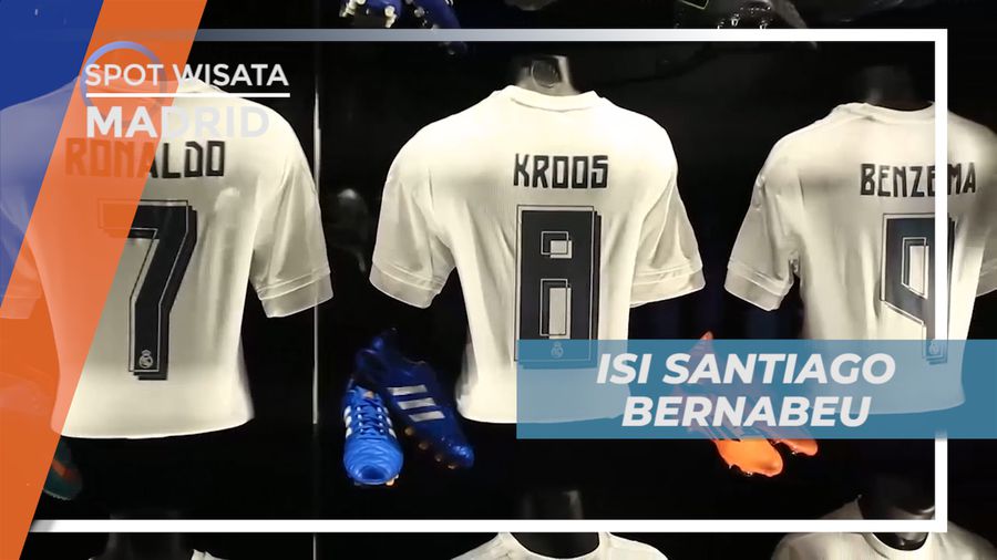 Mengunjungi Megahnya Stadion Kebangsaan Fans Sepak Bola Real Madrid, Madrid