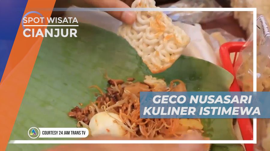 Geco, Menyantap Kentalnya Kuah Tauco yang Lezat Nikmat Khas Sunda, Cianjur