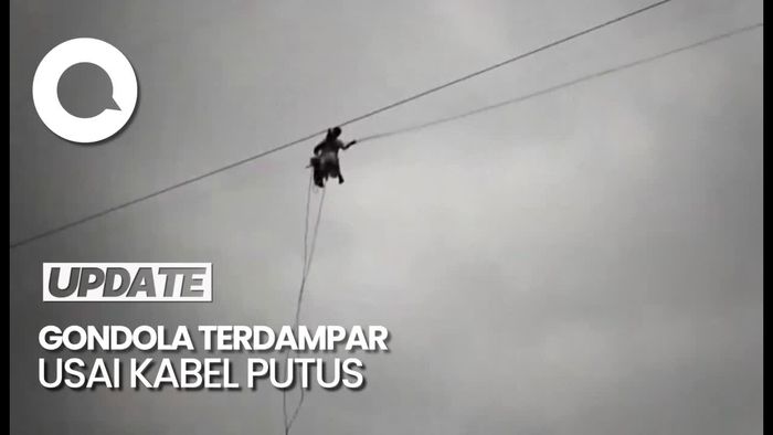 Momen Evakuasi 6 Anak di Gondola di Atas Jurang Pakistan