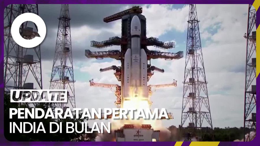 India Selangkah Lagi Cetak Sejarah Pendaratan di Bulan