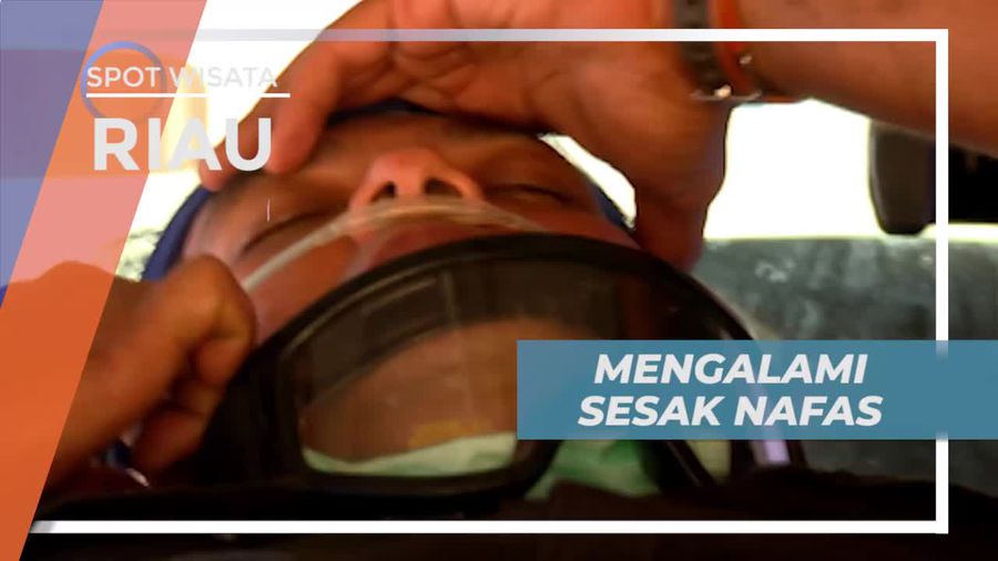 Perjuangan Melawan Asap Terhenti Saat Crew MTMA Sesak Nafas Karena Kabut Asap, Riau