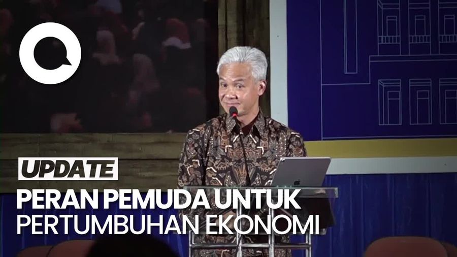 Optimalkan Peran Pemuda, Ganjar Optimistis Ekonomi RI Bisa Tumbuh 7%