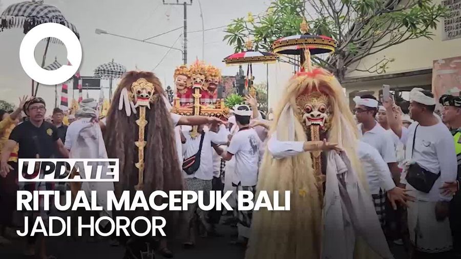 Horor Ritual Macepuk Bali Sebab Ratusan Orang Kesurupan