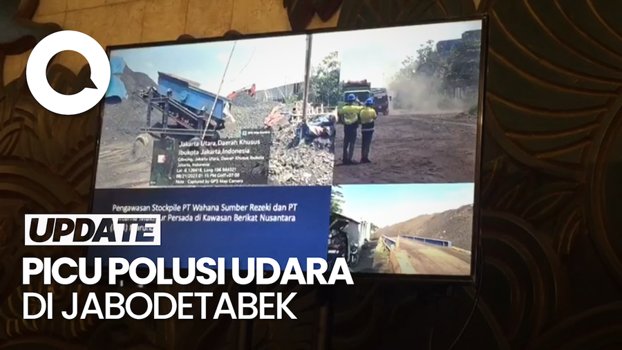 KLHK Setop Operasional Pabrik Penimbun Limbah Pemicu Polusi Udara