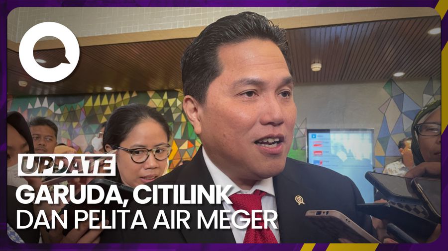 Tekan Cost! Erick Thohir Bakal Kawinkan Garuda, Citilink dan Pelita Air 