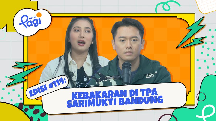 Kebakaran di TPA Sarimukti Bandung