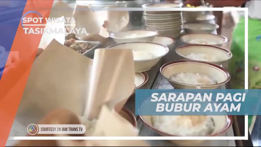 Bubur Ayam Mang Engkus, Menu Sarapan Legendaris di Tasikmalaya