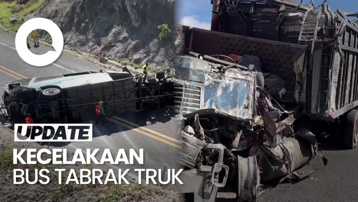Bus Pembawa WNA Tabrak Truk di Meksiko, 16 Orang Tewas