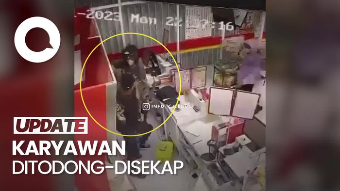 Aksi Perampokan Minimarket di Tangerang, Karyawan Ditodong Golok