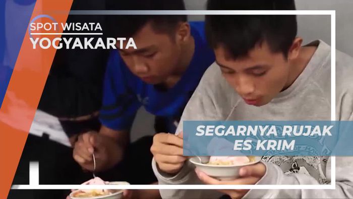 Sensasi Segar Rujak Es Krim di Yogyakarta