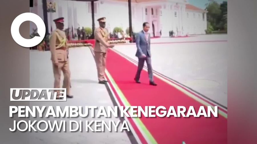 Jokowi Kebablasan Saat Penyambutan Kenegaraan di Kenya, Istana Buka Suara