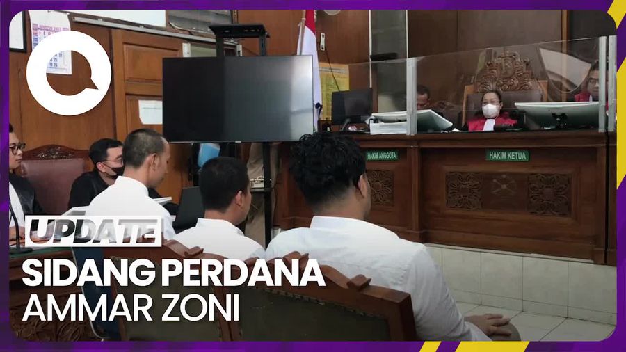 Fakta-fakta Sidang Perdana Ammar Zoni Terkait Narkoba