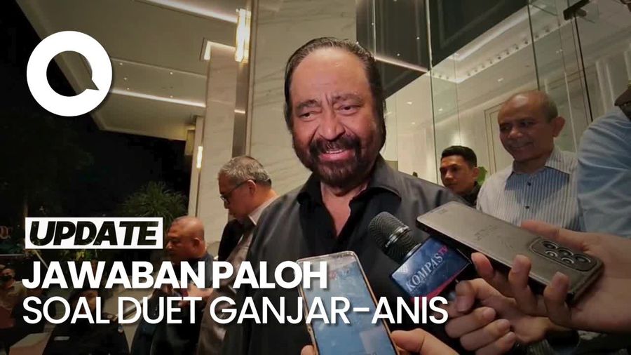 Surya Paloh Respons Wacana Duet Ganjar-Anies: Belum Ada Perubahan 