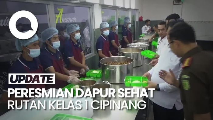 Penampakan Dapur Sehat Rutan Cipinang, Penuhi Kebutuhan Warga Binaan
