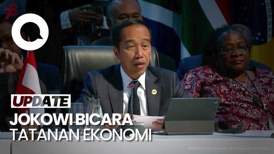 Jokowi di KTT BRICS: Tatanan Ekonomi Saat Ini Tak Adil