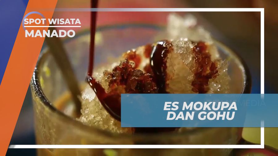 Menikmati Segarnya Es Mokupa Dengan Isian yang Melimpah, Manado
