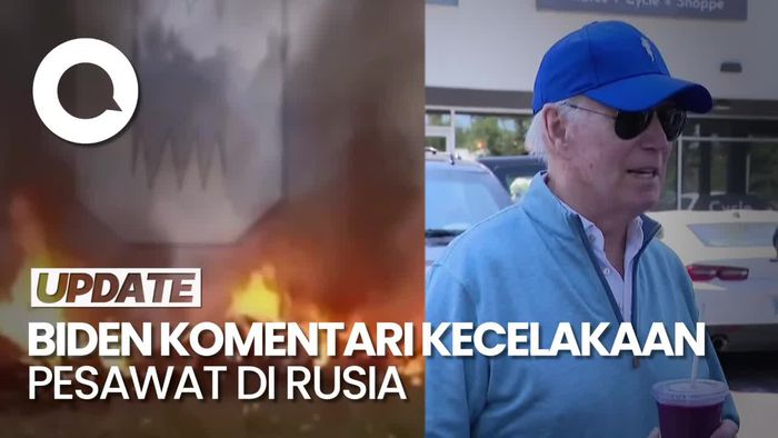 Respons Joe Biden soal Kecelakaan Pesawat yang Diduga Berisi Bos Wagner