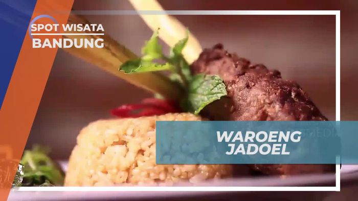 Mencicipi Daging Sapi Tangkai Lilit di Waroeng Jadoel Bandung