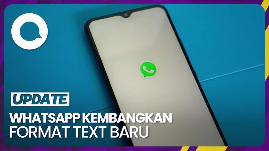 Tiga Format Teks Baru yang Sedang Dikembangkan WhatsApp