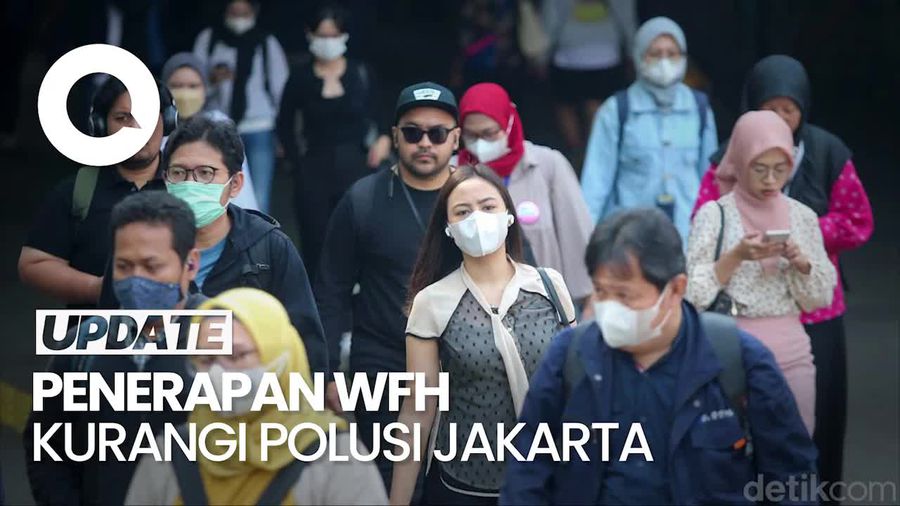 DLH DKI Juga Imbau Agar Karyawan Swasta Berlakukan WFH