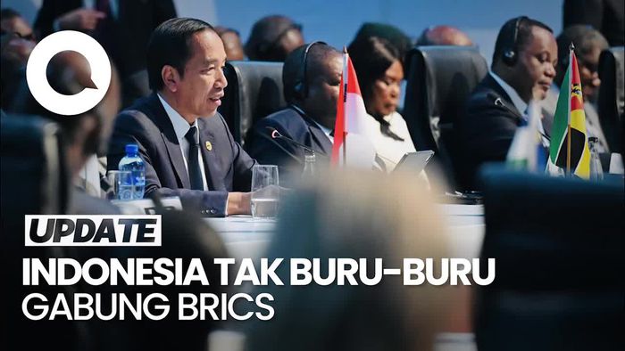 Jokowi Tak Ingin Indonesia Tergesa-gesa Gabung BRICS
