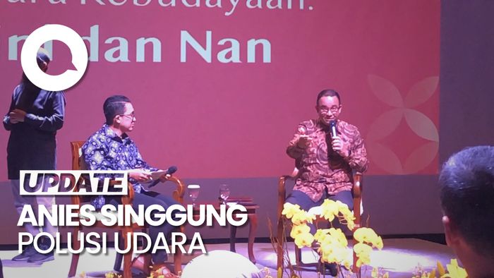 Anies Singgung Polusi Udara Turun Kalau Banyak Orang Naik Kendaraan Umum