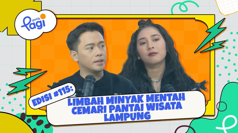 Limbah Minyak Mentah Cemari Pantai Wisata Lampung