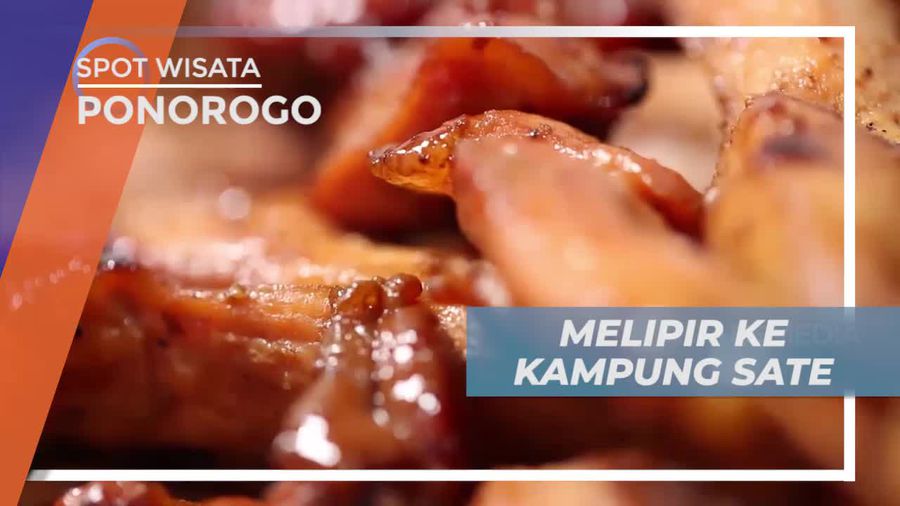 Mencicipi Sate Pak Tukri Berbalut Kuah Kacang dan Sedikit Cabai, Ponorogo