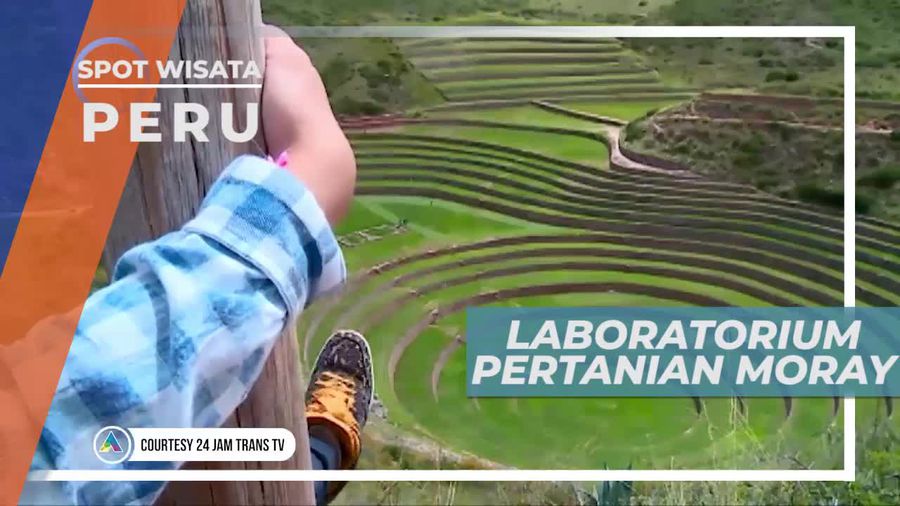 Berkunjung ke Laboratorium Pertanian Moray Peru