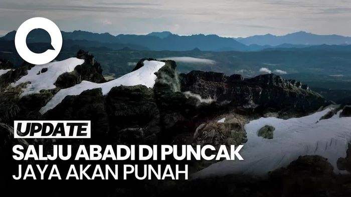 BMKG: Salju Abadi di Puncak Jaya Papua Menuju Kepunahan