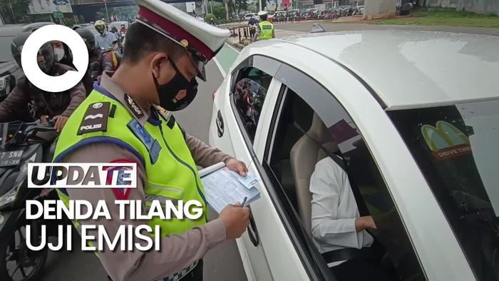 Simak! Ancaman Denda Tilang Uji Emisi di DKI yang Berlaku Pekan Ini
