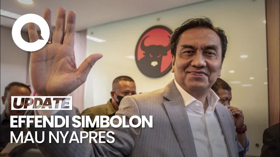 Kelakar Effendi Simbolon Tak Nyaleg dari PDIP Karena Mau Nyapres!