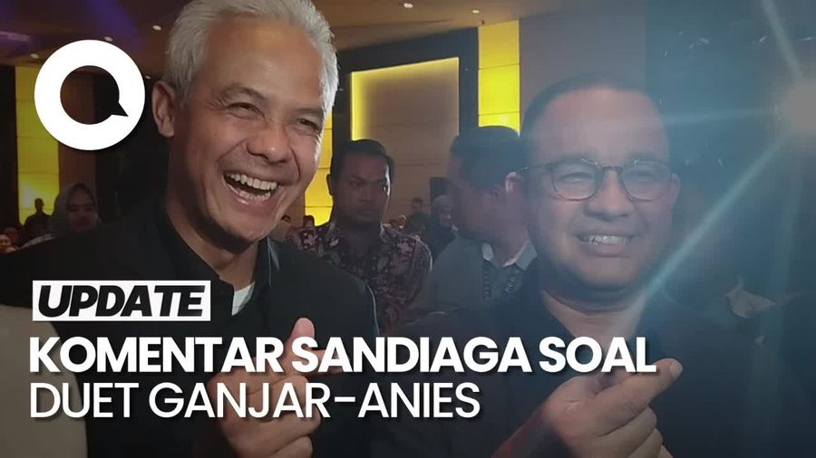Muncul Wacana Duet Ganjar-Anies, Sandiaga Bakal Hubungi PKS dan Demokrat
