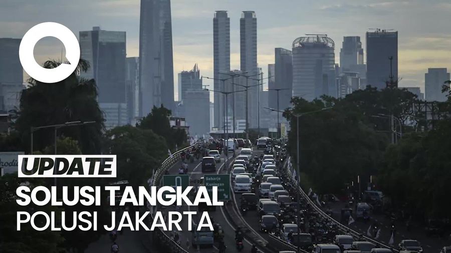 Siasat Pemprov DKI Tangkal Polusi Udara: Tanam Pohon-WFH