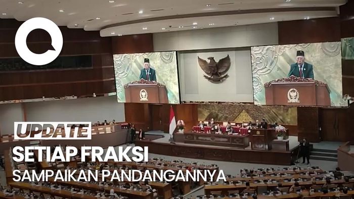 DPR Gelar Paripurna RUU Pertanggungjawaban APBN 2022, 292 Anggota Hadir