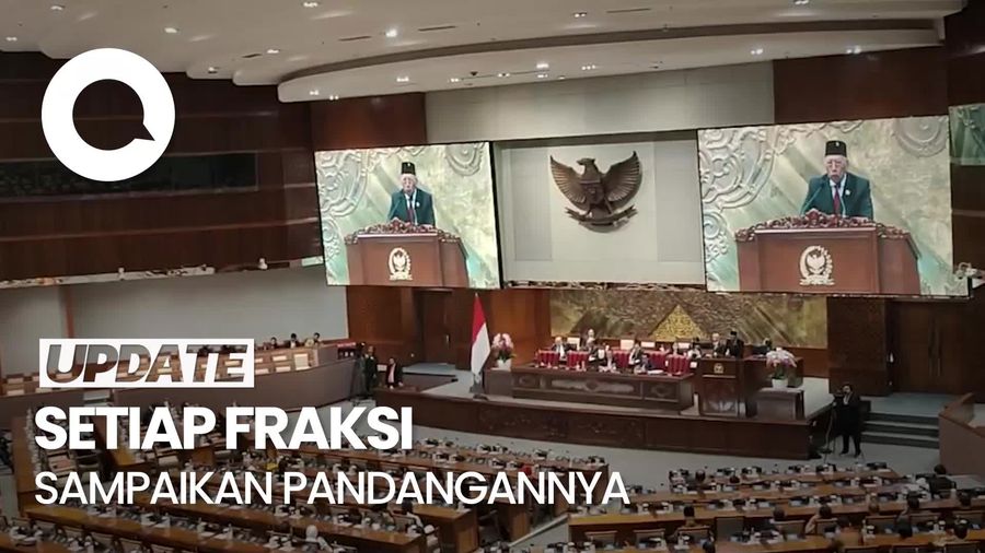 DPR Gelar Paripurna RUU Pertanggungjawaban APBN 2022, 292 Anggota Hadir