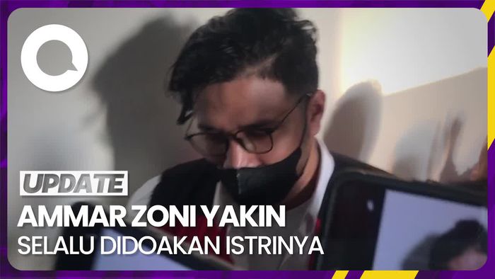 Irish Bella Tak Temani Sidang, Ammar Zoni: Saya Yakin Selalu Doakan Saya