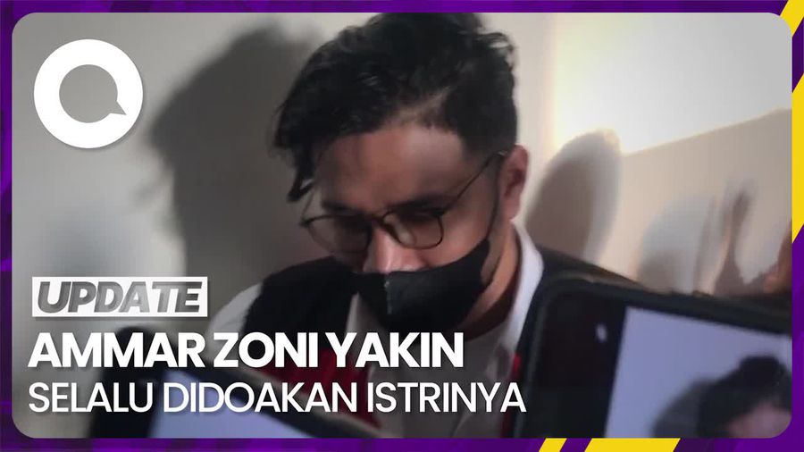 Irish Bella Tak Temani Sidang, Ammar Zoni: Saya Yakin Selalu Doakan Saya