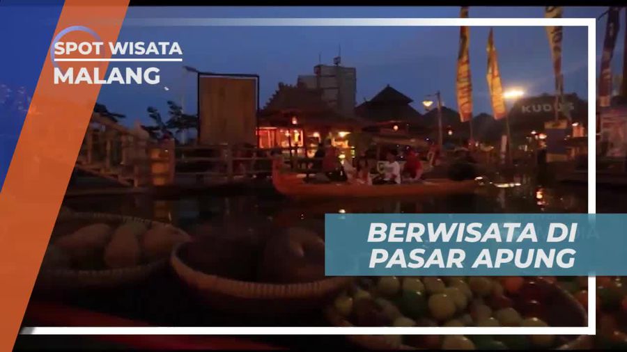 Berkunjung ke Wisata Pasar Apung Kota Malang