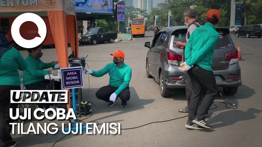 Uji Coba Tilang Uji Emisi, Kendaraan Tak Lolos Hanya Ditegur