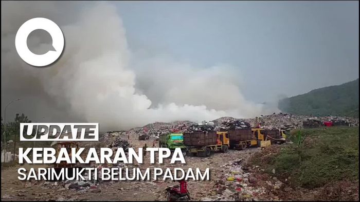 Kebakaran TPA Sarimukti Belum Padam, RK: Pemadaman Sudah Multidimensi