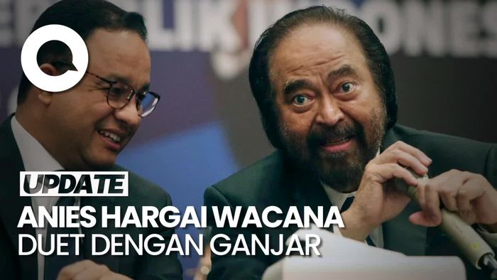 Anies-Surya Paloh Bertemu, Tak Bahas Wacana Duet dengan Ganjar