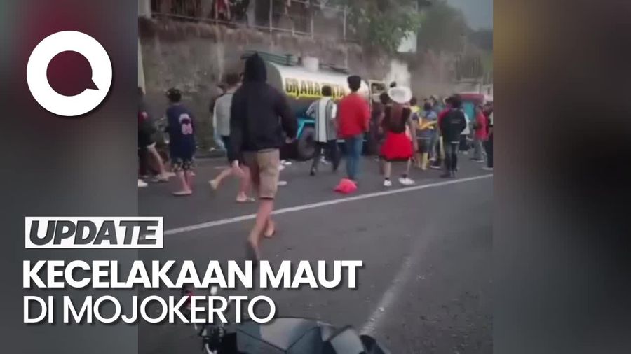 Truk Tangki Tabrak Peserta Karnaval di Mojokerto, 3 Orang Tewas