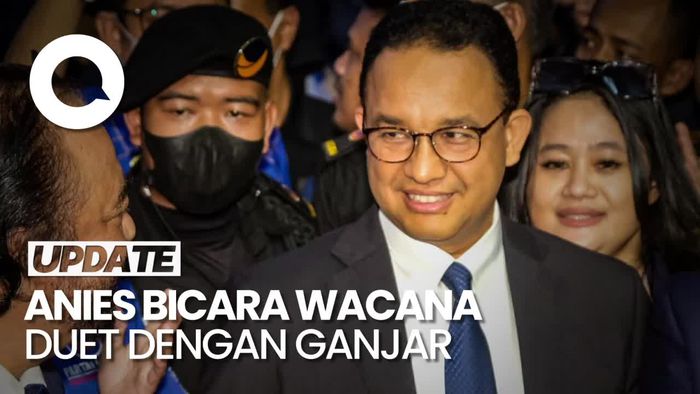 Anies Tanggapi Wacana Diduetkan dengan Ganjar
