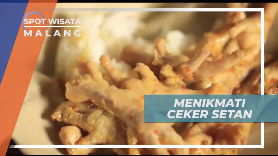 Merasakan Sensasi Pedas Ceker Setan di Kota Malang