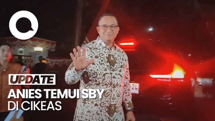 Temui SBY, Anies Baswedan Tiba di Cikeas