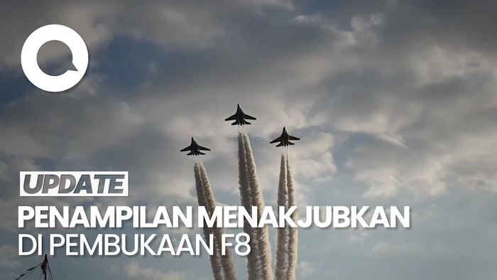 F8 Makassar Resmi Dimulai dengan Atraksi Kelas Dunia